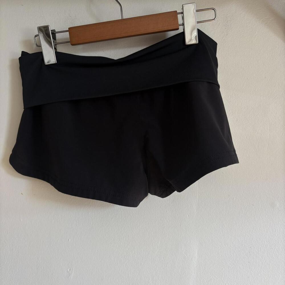 Y2K Low Rise Foldover Waist Board Shorts - Picture 3 of 5